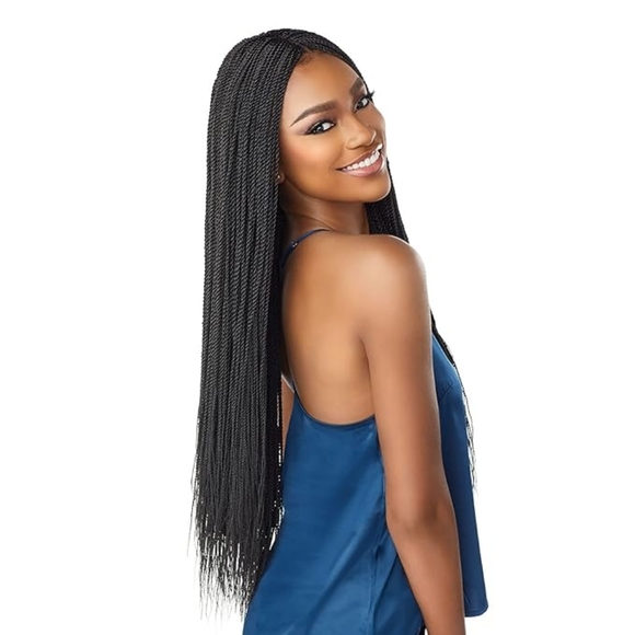 Sensationnel Crochet Braids Lulutress 3X Pre-Looped Micro Twist 24" (1B) - Picture 2 of 7